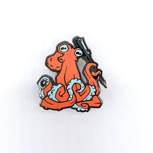 Pin 007 - Inktopus Red