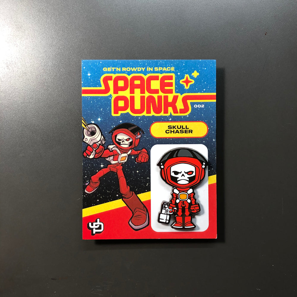 Pin 002 - Skull Chaser Space Punk