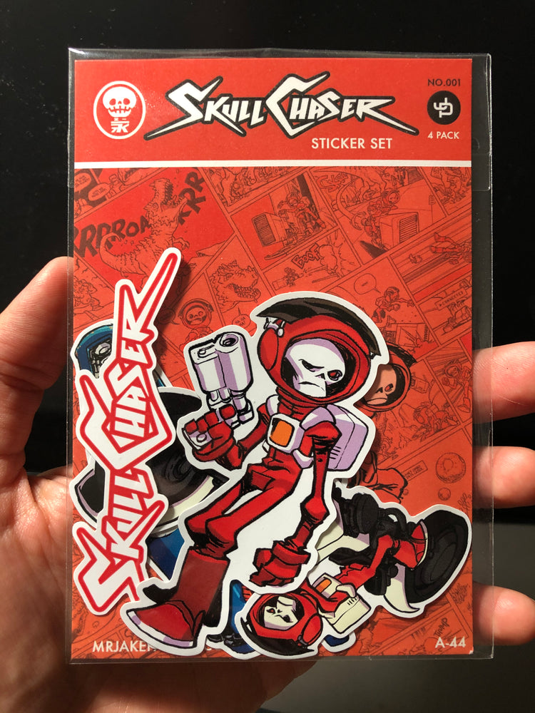 Sticker Set 001 - Skull Chaser