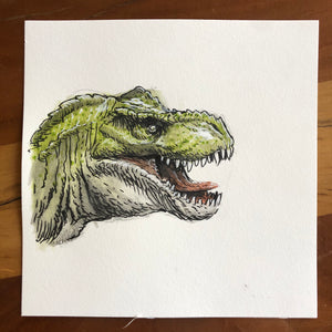 Green T-Rex