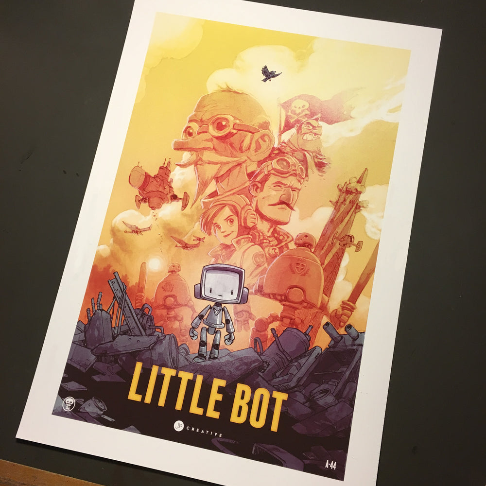 Little Bot Movie Print