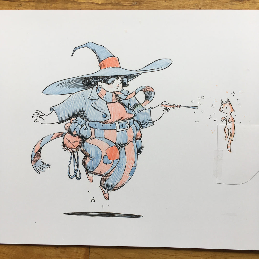 Cat Witch - Original Art